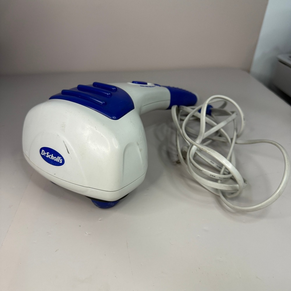 Dr. Scholl's Body Massager Dual Percussion Handheld Variable Speed DR7590 Tested